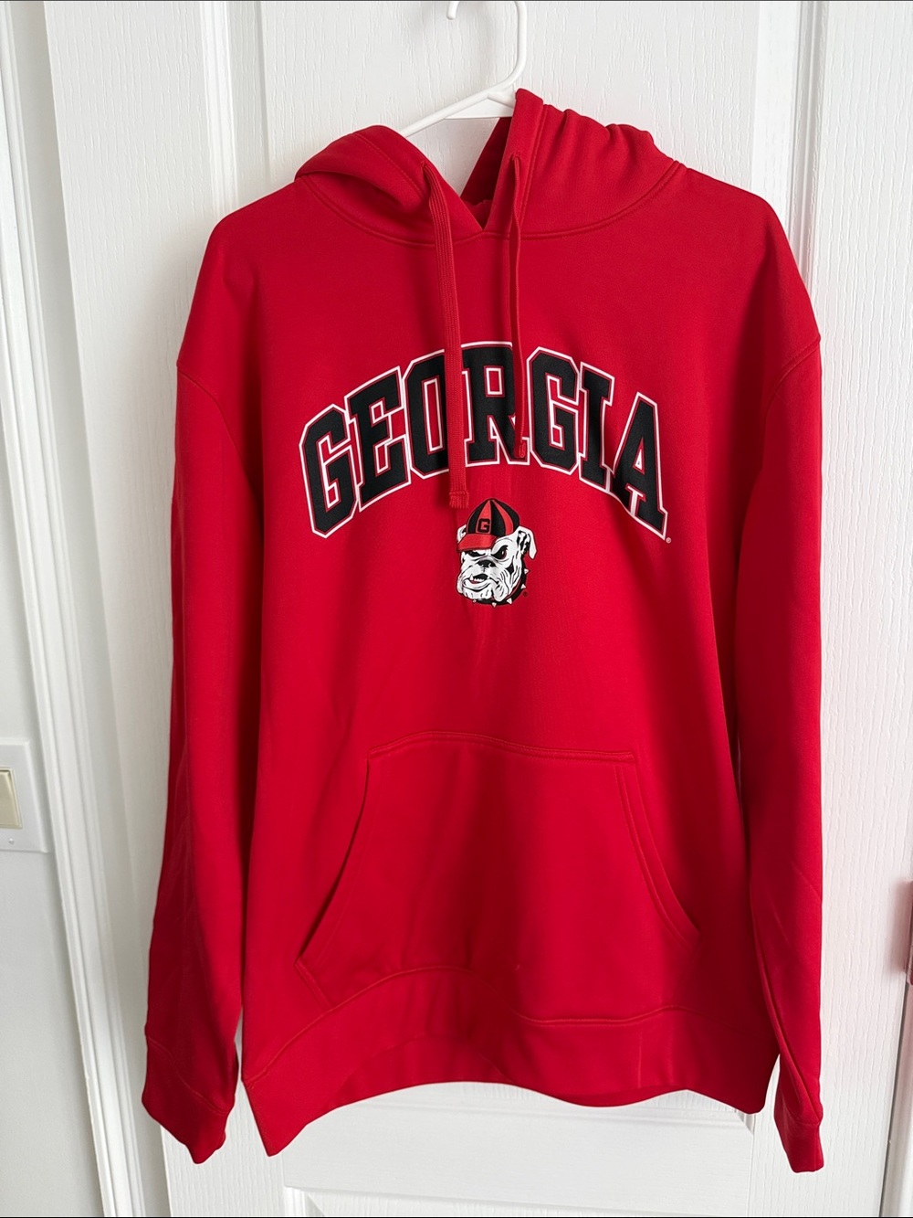 Georgia Red Men's Hoodie Sweatshirt - Classic Collegiate Style